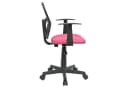 IDIMEX Schreibtischstuhl STUDIO für Kinder, höhenverstellbar, ergonomisch, Pink Bild 4