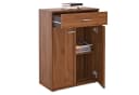 CARO-Möbel Highboard TOMMY Kommode Sideboard 2 Türen Nussbaum Bild 1