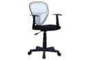 IDIMEX Schreibtischstuhl STUDIO Kinder Schwarz/Weiß Ergonomisch Höhenverstellbar Bild 1