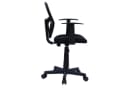 IDIMEX Schreibtischstuhl STUDIO Kinder Schwarz/Weiß Ergonomisch Höhenverstellbar Bild 4