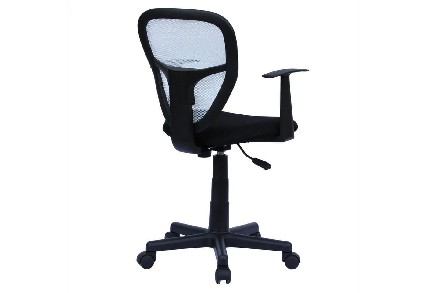 IDIMEX Schreibtischstuhl STUDIO Kinder Schwarz/Weiß Ergonomisch Höhenverstellbar - Bild 5