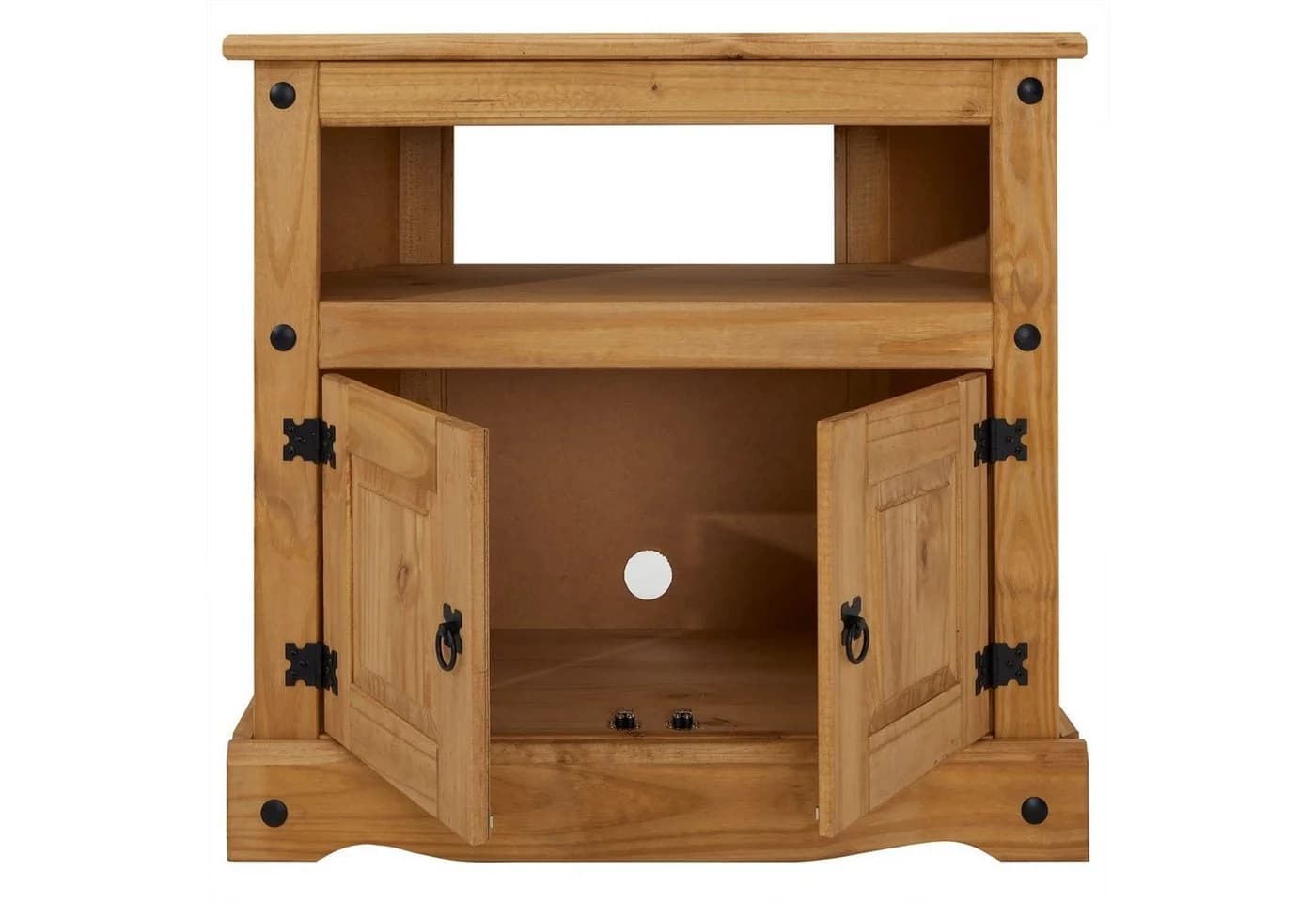 CARO-Möbel TV-Rack SALSA Massivholz Kiefer Natur Mexiko Stil - Bild 5