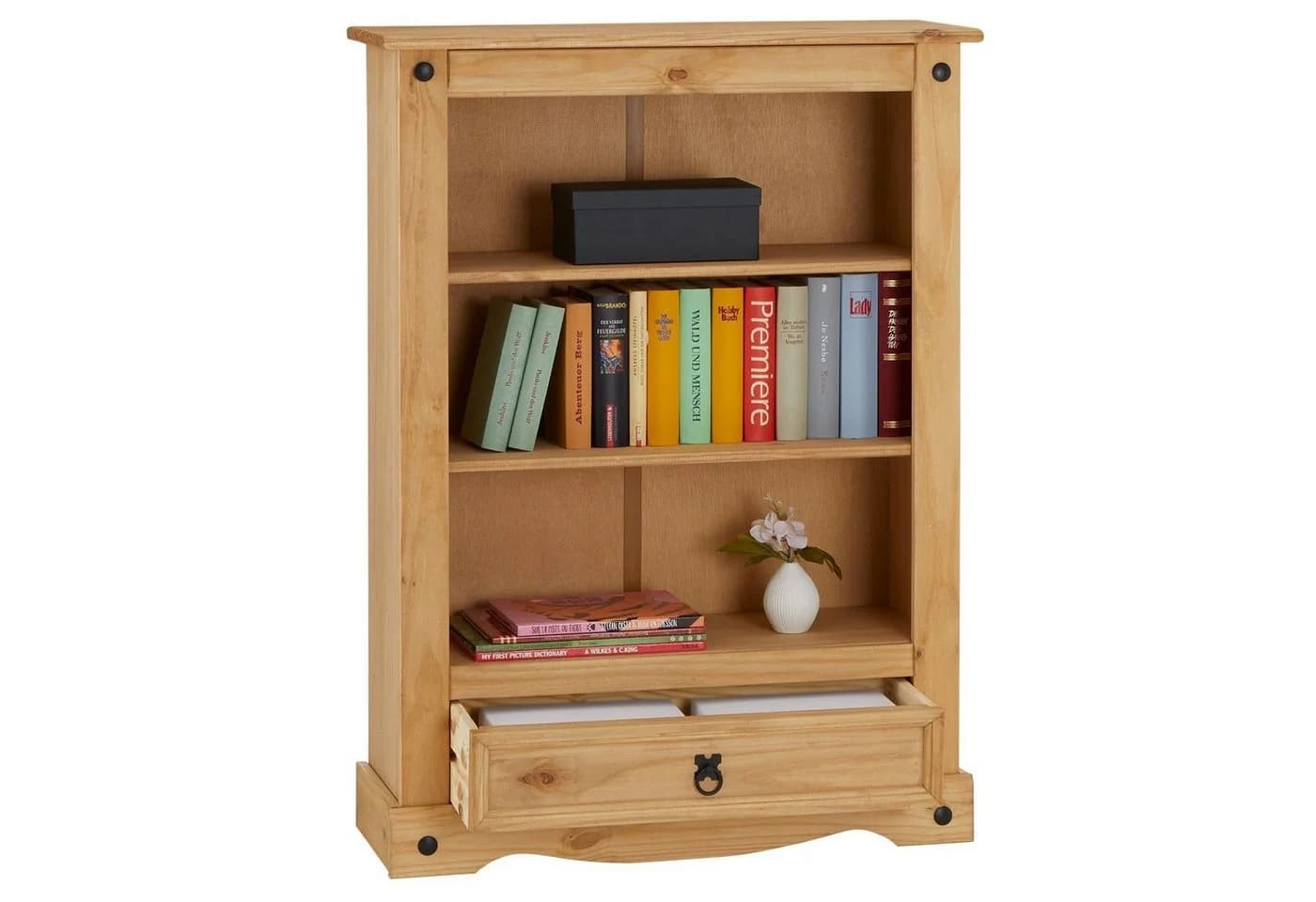 CARO-Möbel Bücherregal SALSA Massivholz Landhausstil - Bild 3