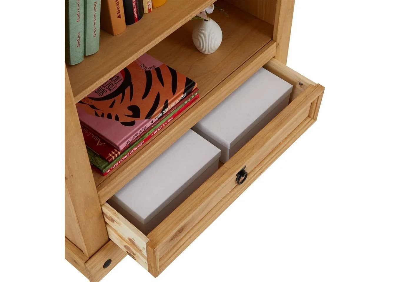 CARO-Möbel Bücherregal SALSA Massivholz Landhausstil - Bild 4