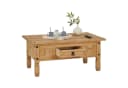 CARO-Möbel Couchtisch SALSA Landhausstil Kiefer massiv mit Schublade Bild 3