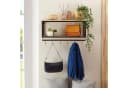 CARO-Möbel Garderobenhalter ARMANDO Wandgarderobe mit 6 Haken Bild 1