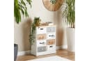CARO-Möbel Kommode SALVA 8 Schubladen Shabby Chic Weiß Bild 1