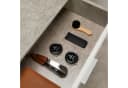 CARO-Möbel Schuhschrank DEUSTO Schmal mit 3 Türen und Schublade Betonoptik/Weiß Bild 5