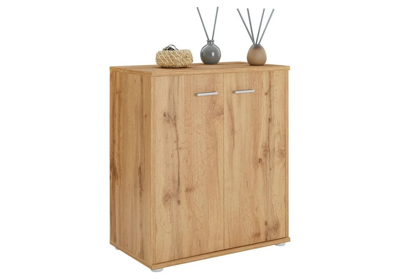 CARO-Möbel Schuhschrank LENNIS Wotan Eiche 2 Türen - Bild 2