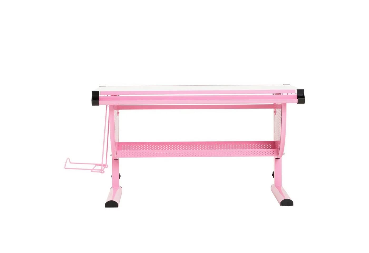 CARO-Möbel Kinderschreibtisch SARI, höhenverstellbar, rosa - Bild 3