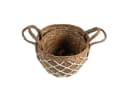 IDIMEX Aufbewahrungskorb TAO Set 2er Natur/Weiß Bild 4