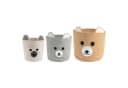 IDIMEX Aufbewahrungskorb TANKA 3er Set Kinderzimmer Aufbewahrungskorb Bild 2