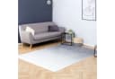 IDIMEX Teppich OMBRE Grau Modern Kurzflor Waschbar Bild 1