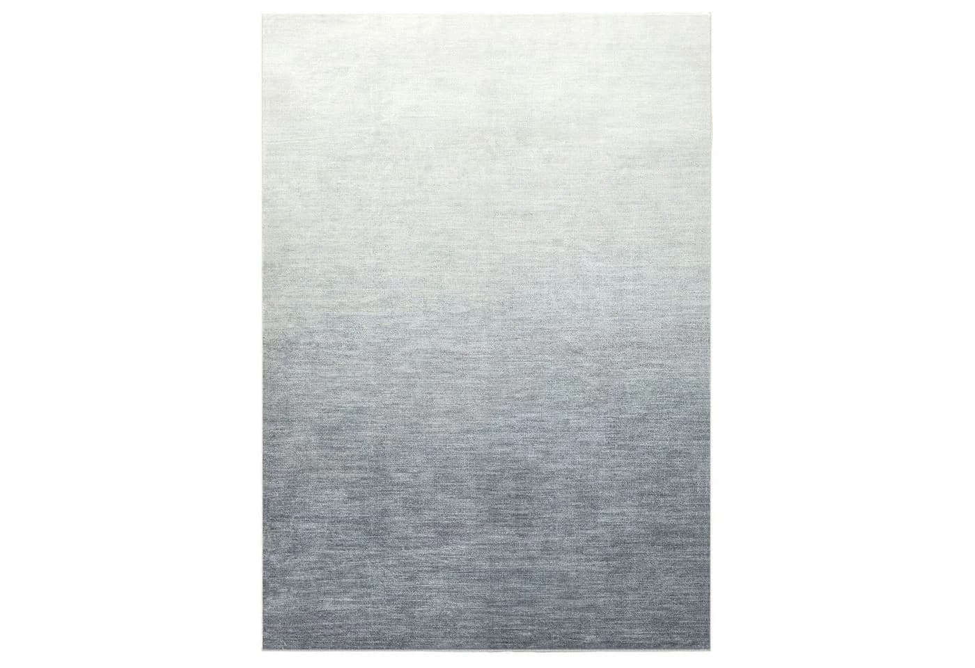 IDIMEX Teppich OMBRE Grau Modern Kurzflor Waschbar - Bild 2
