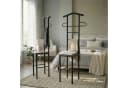 CARO-Möbel Herrendiener JIVO 2er Set Metall MDF Schwarz/Braun Bild 2