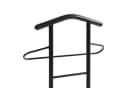 CARO-Möbel Herrendiener JIVO 2er Set Metall MDF Schwarz/Braun Bild 4