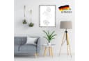 Clamaro Bilderrahmen COLLAGE MDF Acrylglas 100% Made in Germany Bild 2