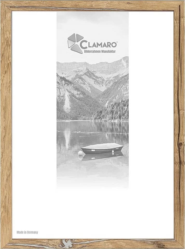 Clamaro Bilderrahmen COLLAGE Eiche Altholz Modern 13x13 cm - Bild 2