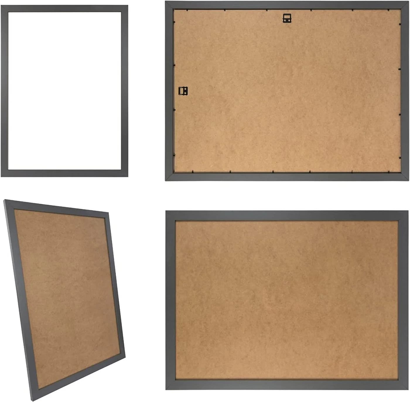 Clamaro Bilderrahmen COLLAGE MDF Acrylglas individuell