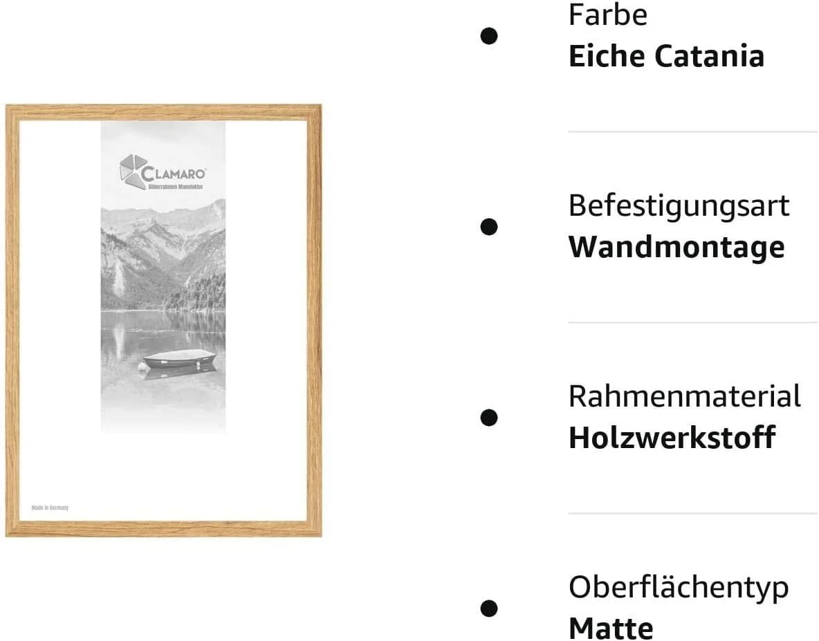 Clamaro Bilderrahmen COLLAGE MDF Modern Maßanfertigung - Bild 4