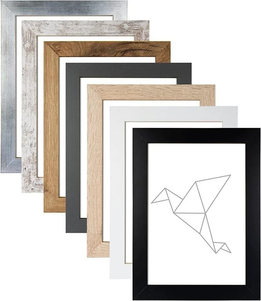 Clamaro Bilderrahmen COLLAGE MDF Acryl Glas Individuelle Größe - Bild 2