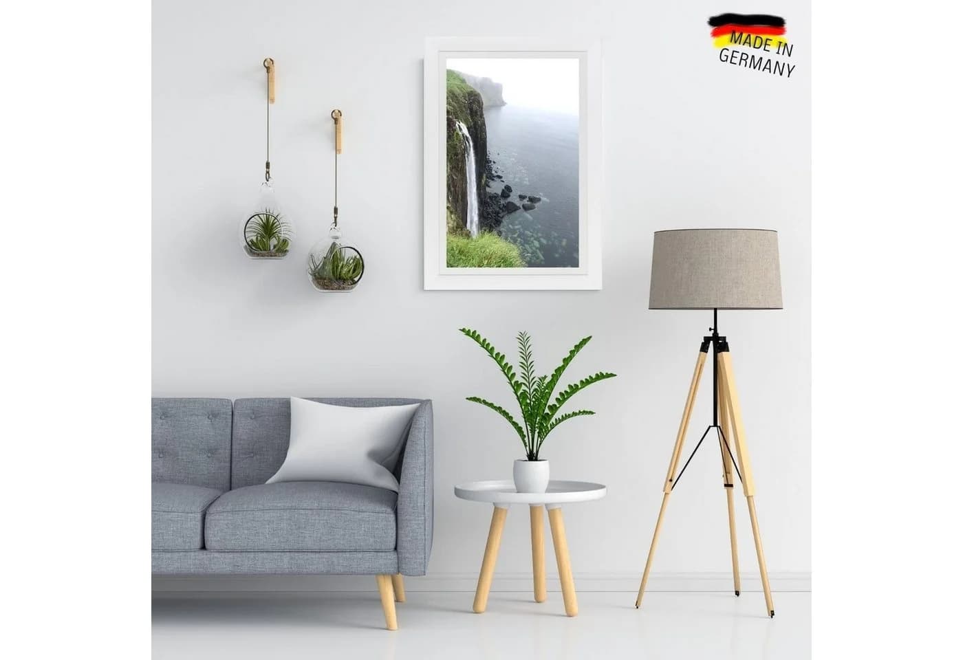 Clamaro Bilderrahmen NEO COLLAGE Weiß Matt Modern Holz