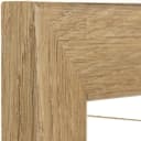 Clamaro Bilderrahmen mit Fotoleine und 20 Holzklammern Eiche Hell Bild 4