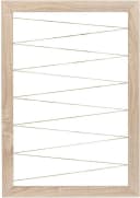 Clamaro Bilderrahmen Fotohalter mit Gummileine und 20 Holzklammern Eiche Sonoma Bild 1