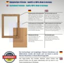Clamaro Bilderrahmen COLLAGE Türkis 30mm MDF Holz Acrylglas Bild 5