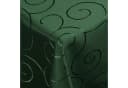 DecoHomeTextil Tischdecke Dunkelgrün Ornamente Damast Bild 2