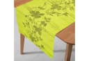 DecoHomeTextil Tischläufer Miami Grün - Wind- und wetterfest Bild 2