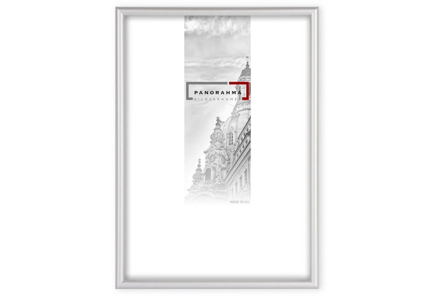 Panorahma Bilderrahmen Kunststoff Classic Silber Normalglas - Bild 2