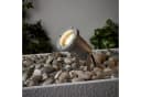 Lightbox Gartenstrahler LED wechselbar Warmweiß Grau Bild 1
