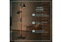 Lightbox Stehlampe Industrial Schwarz 2-flammig E27 Bild 4