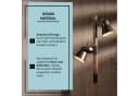 Lightbox Stehlampe Industrial Schwarz 2-flammig E27 Bild 5