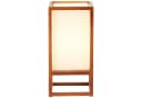 Lightbox Tischleuchte Holz/Stoff Naturfarben/Weiß 25 cm Bild 1