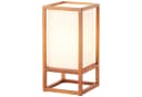 Lightbox Tischleuchte Holz/Stoff Naturfarben/Weiß 25 cm Bild 5