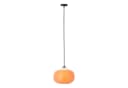 Lightbox Pendelleuchte Orange Glas Metall E27 Bild 1