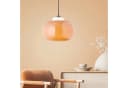 Lightbox Pendelleuchte Orange Glas Metall E27 Bild 2