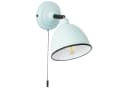 Lightbox Hellblaue Wandlampe: Schwenkbare Wandleuchte mit Schalter Bild 4
