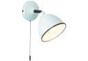 Lightbox Hellblaue Wandlampe: Schwenkbare Wandleuchte mit Schalter Bild 5