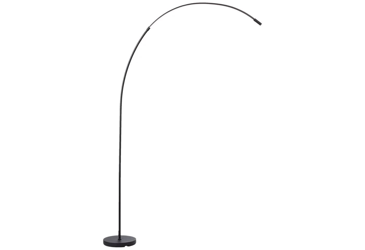 Lightbox LED Bogenlampe Stehlampe Schwarz Dimmbar CCT