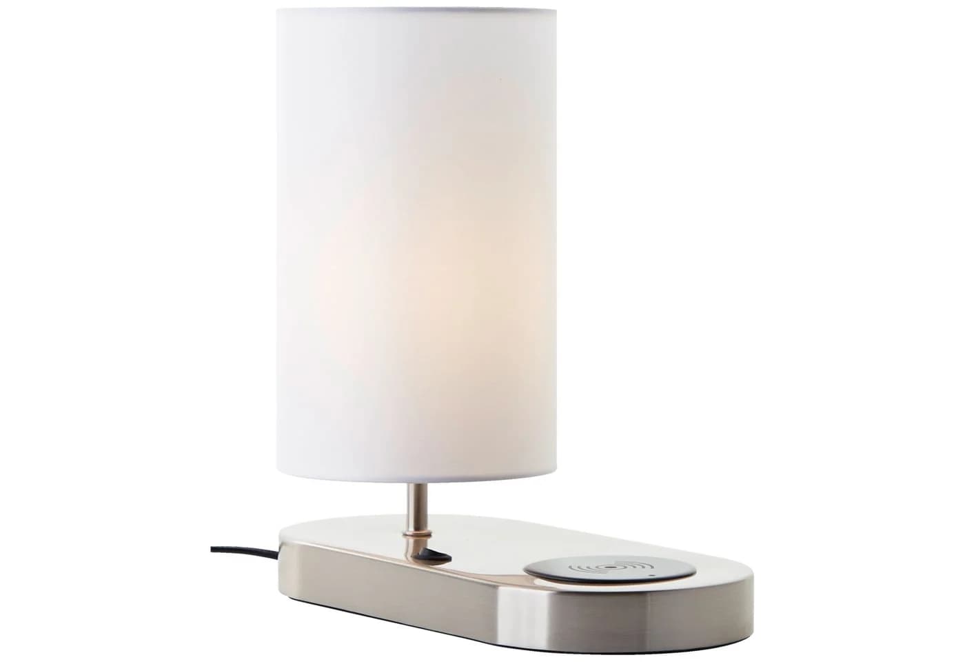 Lightbox Tischleuchte Wireless Charging Weiß
