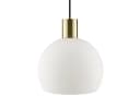 Lightbox Pendelleuchte Glamour Messing/Opalweiß E27 Bild 5