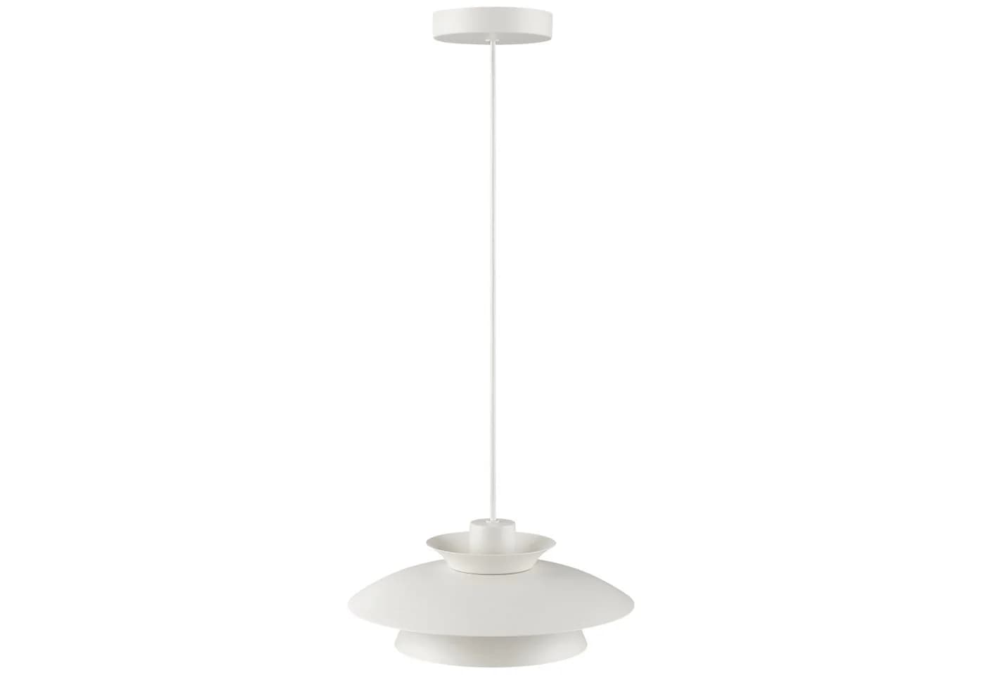 Lightbox Pendelleuchte Weiß Matt Metall E27 - Bild 4