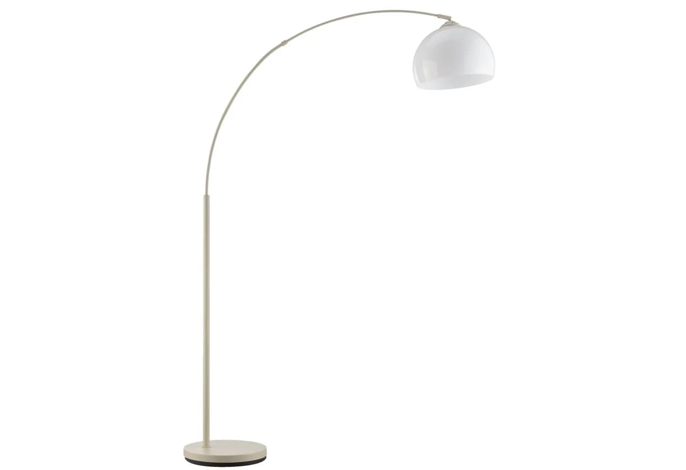 Lightbox Bogenstehleuchte Beige/Weiß Schwenkbar E27 - Bild 3