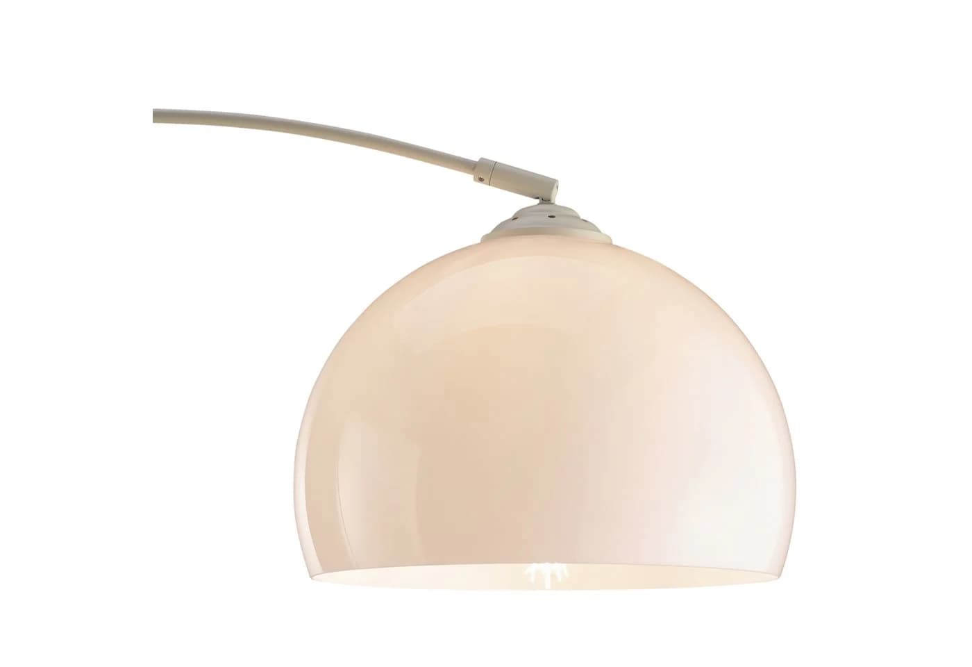 Lightbox Bogenstehleuchte Beige/Weiß Schwenkbar E27 - Bild 4