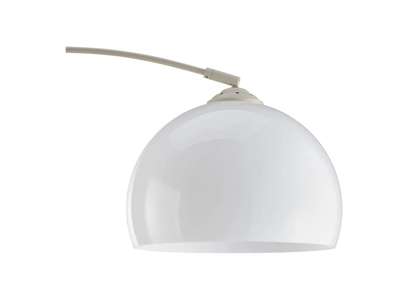 Lightbox Bogenstehleuchte Beige/Weiß Schwenkbar E27 - Bild 5