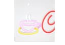 Lightbox Neon LED Wandleuchte Coffee transparent Bild 5