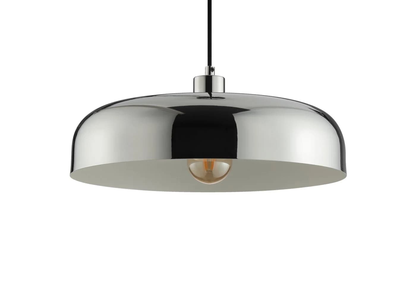 Lightbox Pendelleuchte Chrom E27 Ø 36 cm - Bild 5